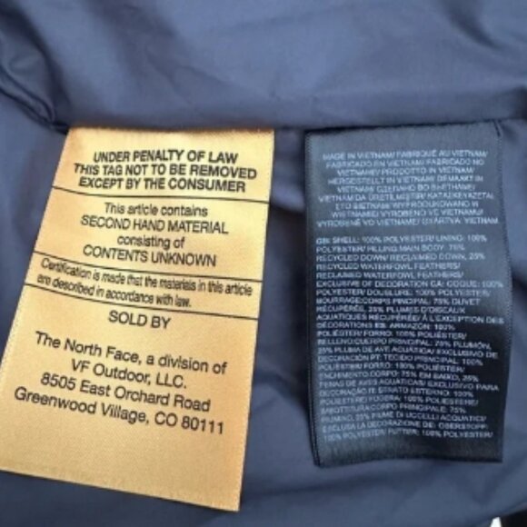 The North Face Women’s Plus Size Metropolis Jacket Coat in Vandis Grey Sz 2X EUC - Picture 6 of 7